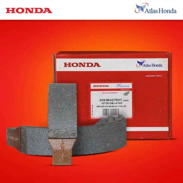 Brake Shoe Front & Rear CD70